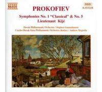 Sergei Prokofiev Prokofiev/sym 1 and 5/lieutenant Kije (CD) Album