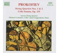 Sergei Prokofiev String Quartets No.1 & 2, Cello Sonata Op.119 (CD) Album