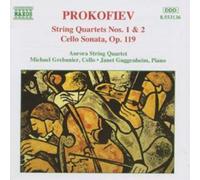 Sergei Prokofiev String Quartets No.1 & 2, Cello Sonata Op.119 (CD) Album