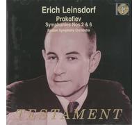 Sergey Prokofiev Symphonies Nos. 2 and 6 (Leinsdorf, Boston So) (CD) Album