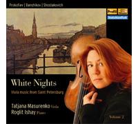 Sergei Prokofiev White Nights: Viola Music from Saint Petersburg - Volume 2 (CD)