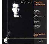 Sergei Prokofiev Works for Violin and Piano (Liebeck, Apekisheva) (CD) Album