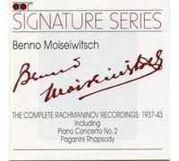 Sergei Rachmani Benno Moiseiwitsch: The Complete Rachmaninov Recordings 193 (CD)