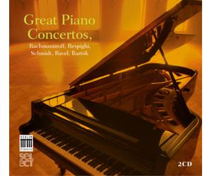 Sergei Rachmani Great Piano Concertos, Rachmaninoff, Respighi, Schmidt, Rav (CD)