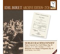 Sergei Rachmani Idil Biret Archive Edition, Vol. 25/26 - Sergei Rachmaninov (CD)