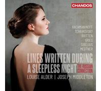 Sergei Rachmani Lines Written During a Sleepless Night: The Russian Connect (CD)