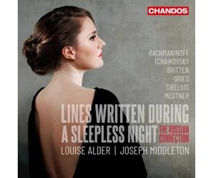 Sergei Rachmani Lines Written During a Sleepless Night: The Russian Connect (CD)