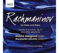 Sergei Rachmani Rachmaninov for Violin and Piano: Sonata in G Minor, Op. 19 (CD)