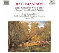 Sergei Rachmani Rachmaninov: Piano Concertos Nos. 1 & 4/Rhapsody On a Theme (CD)