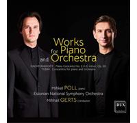 Sergei Rachmaninov Rachmaninoff/Tubin: Works for Piano and Orchestra (CD) Album
