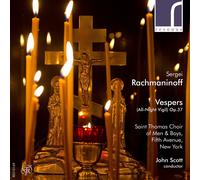 Sergei Rachmaninov Sergei Rachmaninoff: Vespers (All-night Vigil) Op. 37 (CD)