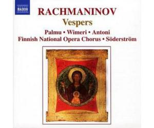 Sergei Rachmaninov Vespers (Soderstrom, Finnish Noc, Palmu, Wimeri, Antoni)
