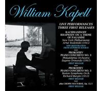 Sergei Rachmaninov William Kapell: Live Performances (CD) Album