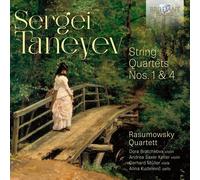Sergei Taneyev Sergei Taneyev: String Quartets Nos. 1 & 4 (CD) Album