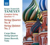 Sergei Taneyev Sergey Ivanovich Taneyev: Complete String Quartets: String Q (CD)