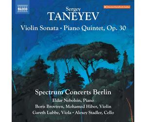 Sergei Taneyev Sergey Taneyev: Violin Sonata/Piano Quintet, Op. 30 (CD) Album