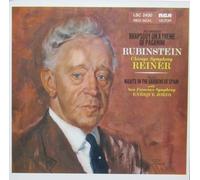Sergei Vasilyevich Rachmaninoff & Manuel De Falla, Arthur Rubinstein, Fritz Reiner, The Chicago Symphony Orchestra, The San Francisco Symphony Orchestra, Enrique Jordá - Rhapsody On A Theme Of Paganini / Nights In The Gardens Of Spain