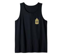 Sergente dell'esercito Maggiore E-9 Grado militare SGM Veterano Patriottico Canotta
