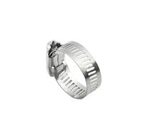 Sergenti flessibili regolabili, Fascetta stringitubo regolabile in acciaio inossidabile, misure multiple, confezione da 2, 5 e 10(21-44mm 5pcs)