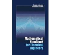 Sergey A. Leonov Alexande Mathematical Handbook for Electrica (Copertina rigida)