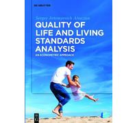 Sergey Artemyevich Ai Quality of Life and Living Standards An (Copertina rigida)
