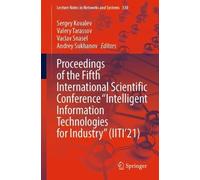 Sergey Kovalev Proceedings of the Fifth International Scientific Con (Tascabile)