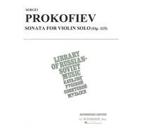 Sergey Prokofiev Sonata, Op. 115 (Tascabile)