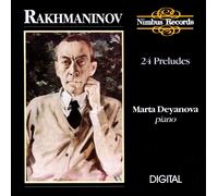 Sergey Rachmaninov 24 Preludes Op. 3 No. 2, Op. 23 and Op. 3 (Deyanova) (CD)