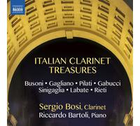Sergio Bosi Sergio Bosi: Italian Clarinet Treasures (CD) Album