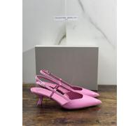 Sergio Levantesi Sling Back Donna Coral Pelle Pink Luxury Woman Sandal 41