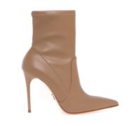 Sergio Levantesi - Tronchetto in ecopelle stretch e tacco a spillo - - Shoes - Donna - Marrone - 40 EU