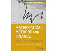Sergio M. Focardi Frank J. Fabozzi Tur Mathematical Methods f (Copertina rigida)