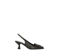 Sergio Rossi - Décolleté Slingback con Fibbia - - Shoes - Donna - Marrone - 38 EU
