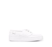 Sergio Rossi, ,Shoes ,Donna ,Bianco ,39 EU Sneakers Basse in Pelle Bianca
