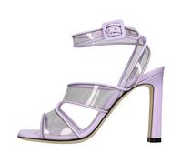 Sergio Rossi - SR Lunettes Sandalo Open-Toe 110mm - - Shoes - Donna - Viola - 39 EU