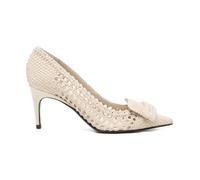 Sergio Rossi - SR1 Décolleté Intrecciate - - Shoes - Donna - Beige - 37 EU