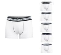 SERGIO TACCHINI - 6 BOXER UOMO COTONE ELASTICIZZATO BIANCO NERO GRIGIO BLU B9000