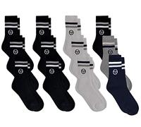 Sergio Tacchini Calzini da Uomo Tennis Pacco da 6 e 12 paia