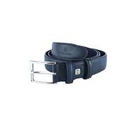 Sergio Tacchini Cintura Uomo Esterno PU Interno Pelle, Fibbia Nickel Free