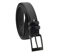 Sergio Tacchini Cintura Uomo In Vera Pelle, Fibbia Nickel Free Accorciabile