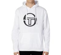 Sergio Tacchini Felpa con Cappuccio Bianco Uomo Stadium, bianco, XL