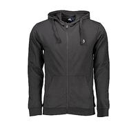 SERGIO TACCHINI FELPA CON ZIP UOMO NERO