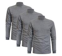 Sergio Tacchini Maglia Lupetto Uomo Caldo Cotone, 3pz Grigio M