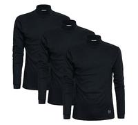 Sergio Tacchini Maglia Lupetto Uomo Caldo Cotone, 3pz Nero L