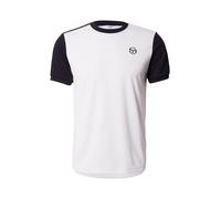 Sergio Tacchini Maglietta 'Cesena' nero / bianco Uomo Sergio Tacchini S