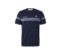 Sergio Tacchini Maglietta 'Leone' navy / blu cielo / bianco Uomo Sergio Tacchini XL