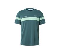 Sergio Tacchini Maglietta 'Leone' petrolio / verde chiaro Uomo Sergio Tacchini XXL