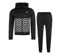 Sergio Tacchini Mosaico Hoody Tuta Da Allenamento Uomini in nero, Taglia: M