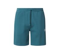 Sergio Tacchini Pantaloni 'Egeo' petrolio / bianco Uomo - Abbigliamento - Pantaloni - Pantaloni corti e bermuda - Pantaloncini di felpa Sergio Tacchini 33