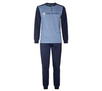 Sergio Tacchini Pigiama da Uomo in Jersey di Cotone, Art. 35B8 Jeans Melange XXL